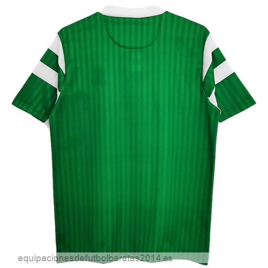 Nuevo 1ª Camiseta Camerún Retro 1990 Verde Baratas